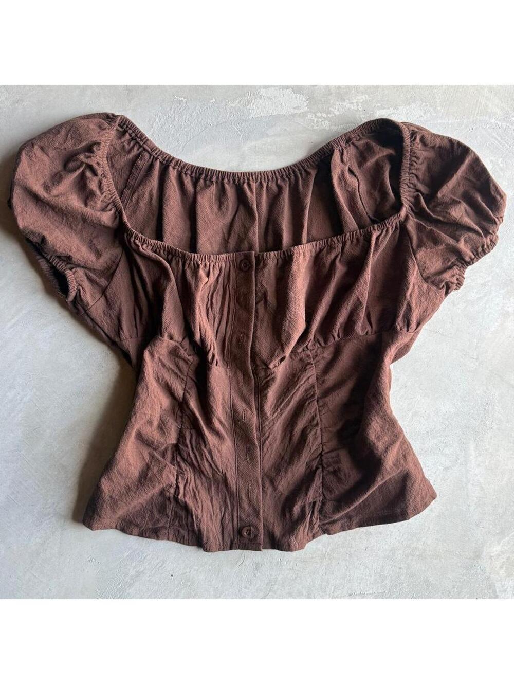 Women's Brown Blous